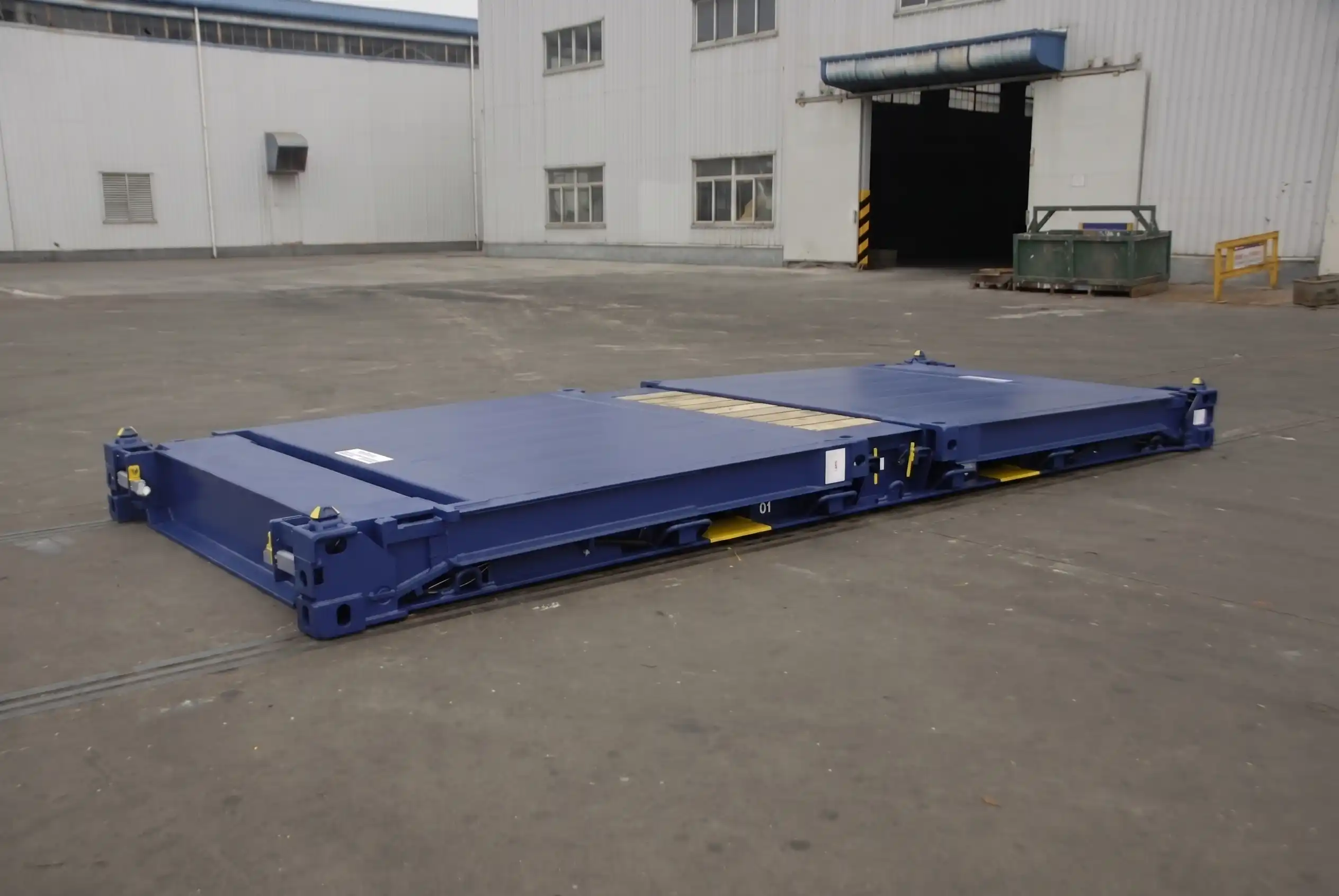 collapsible 20ft flat rack container folded collapsible 20ft flat rack container folded