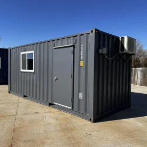 20 ft 20 slate gray shiplap 120v shipping container office minisplit1 1.webp